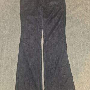 7 For Mankind Dark Blue Flared Jeans